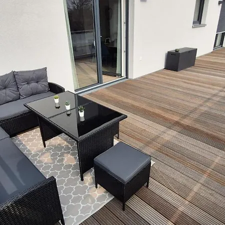 Modern Living Apartment With Sunset Terrace Braunschweig Exterior foto