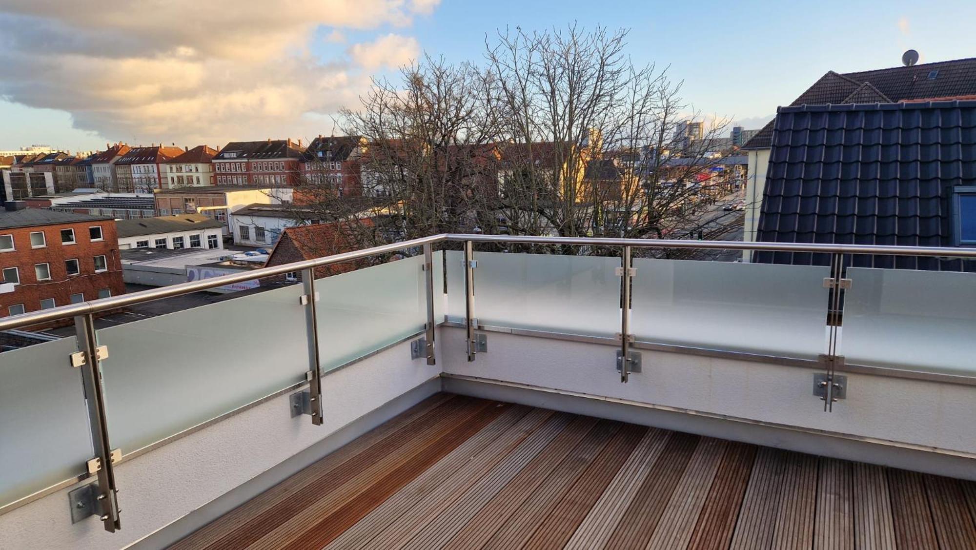 Modern Living With Sunset Terrace Apartment