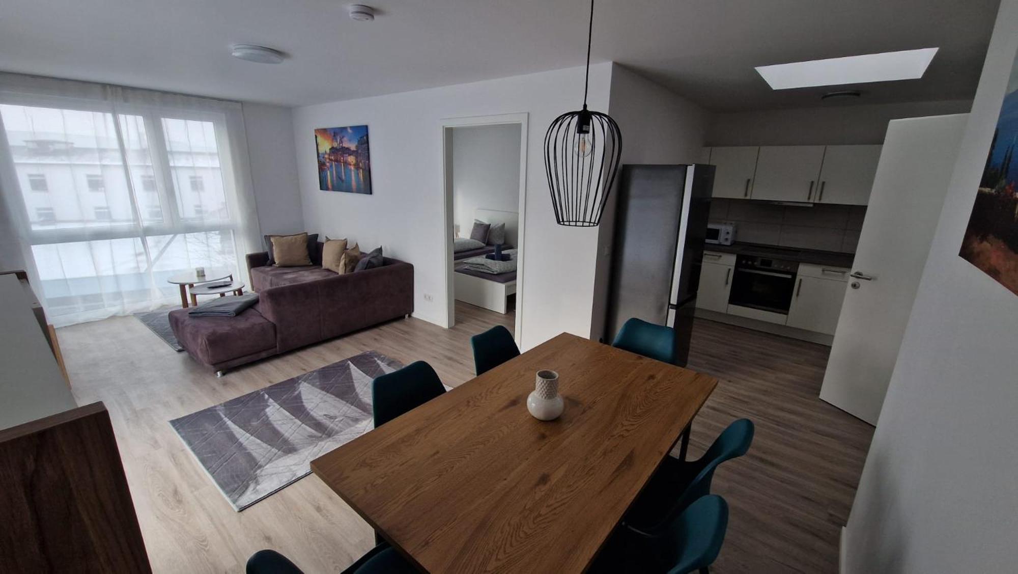 Modern Living With Sunset Terrace Apartment